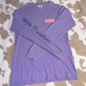 Purple, simply southern preppin’ for a southern kind of night, size small